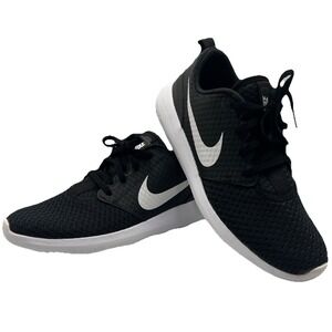 Nike Roshe G Golf Shoes Black White CD6065-001 Spikeless Golf Men's Size 8
